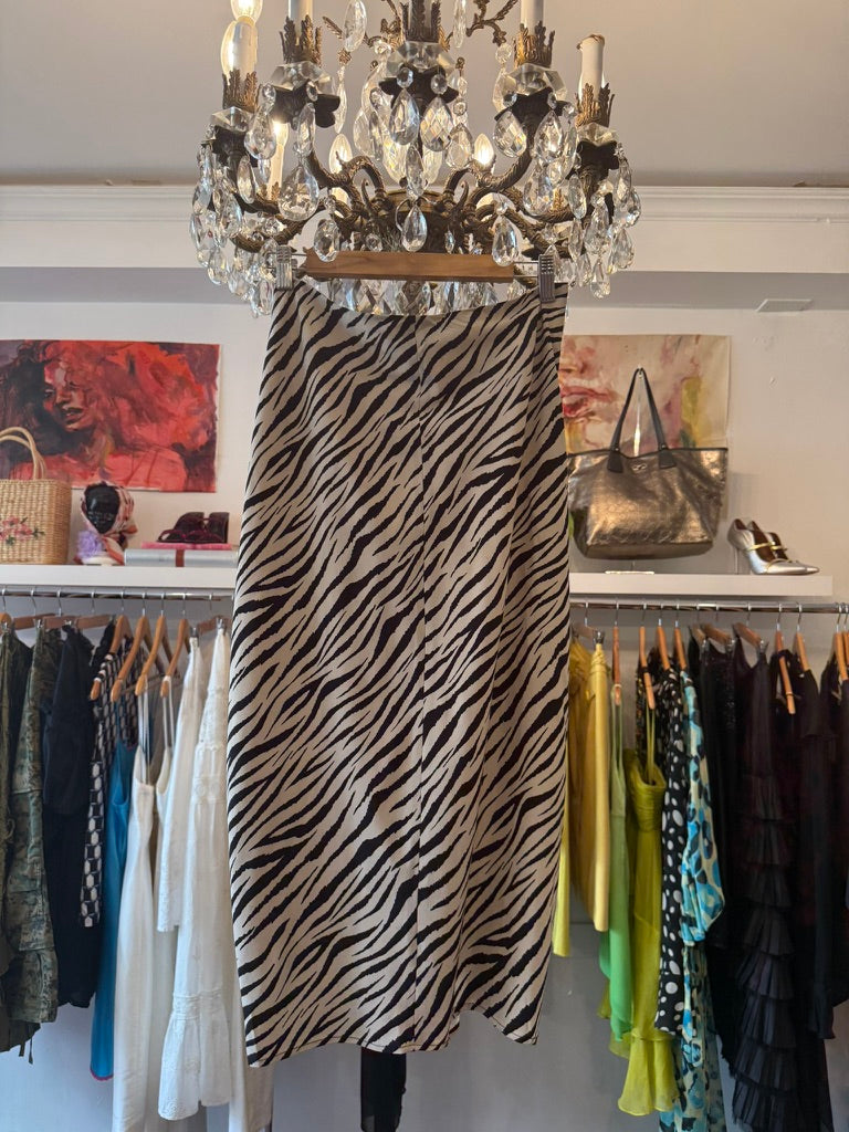 2000s A.L.C Silk Skirt