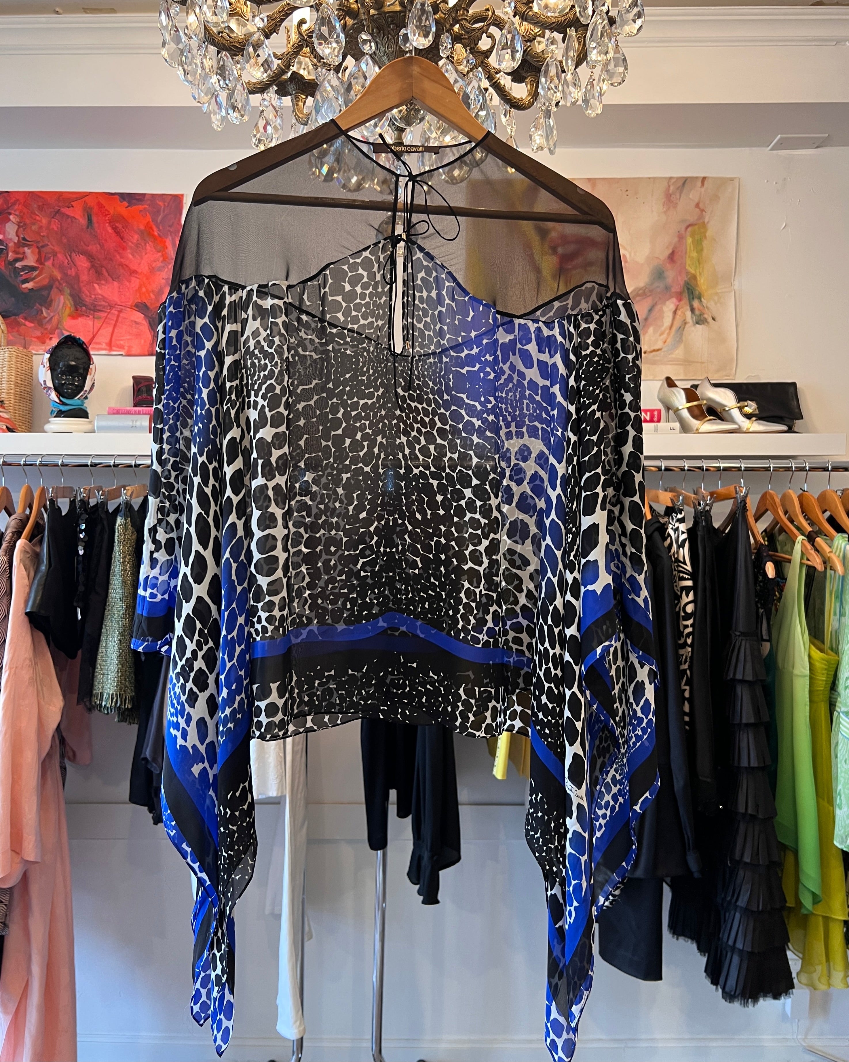 Spring 2005 Roberto Cavalli Silk Tunic