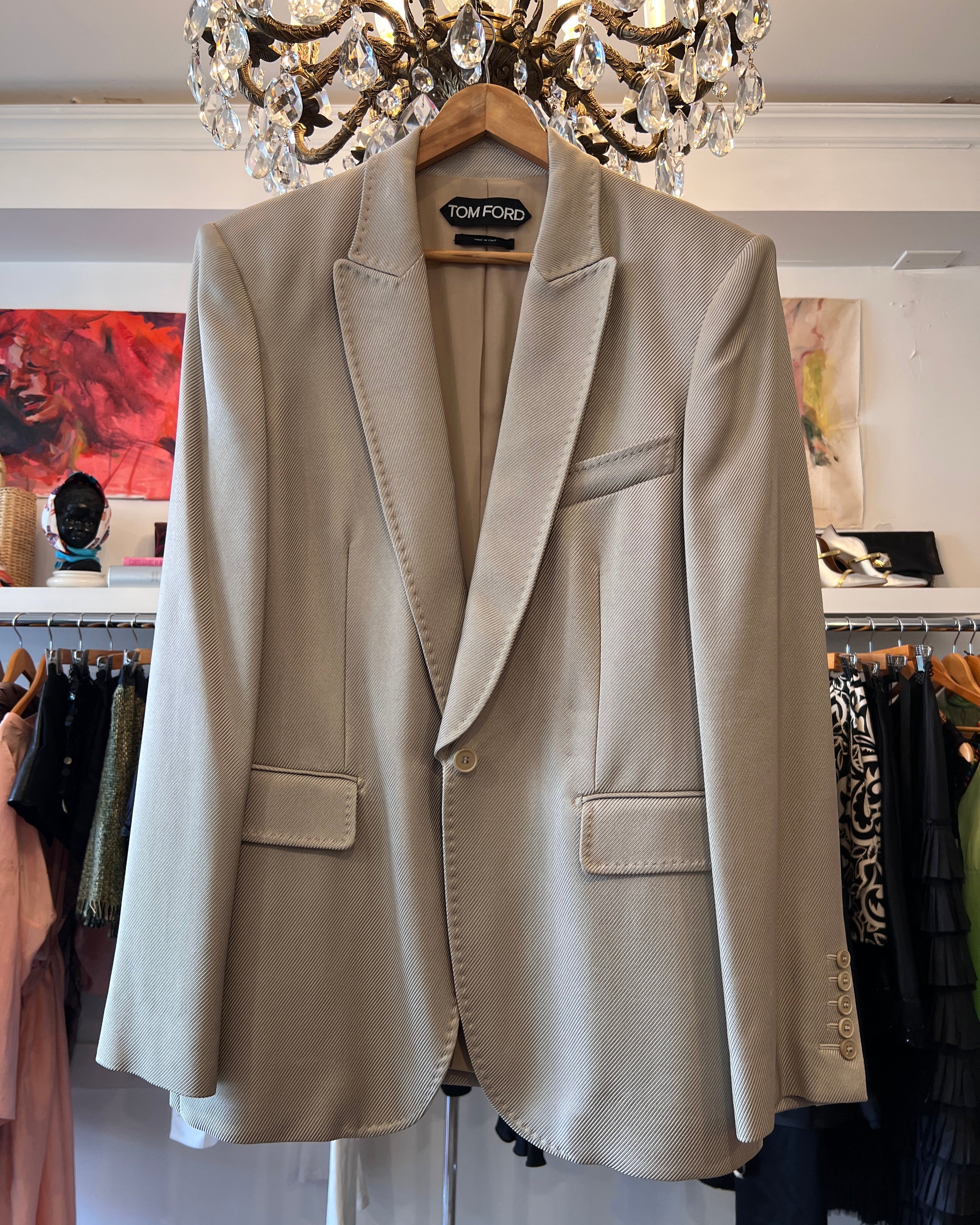 2005 Tom Ford Silk Lined Blazer