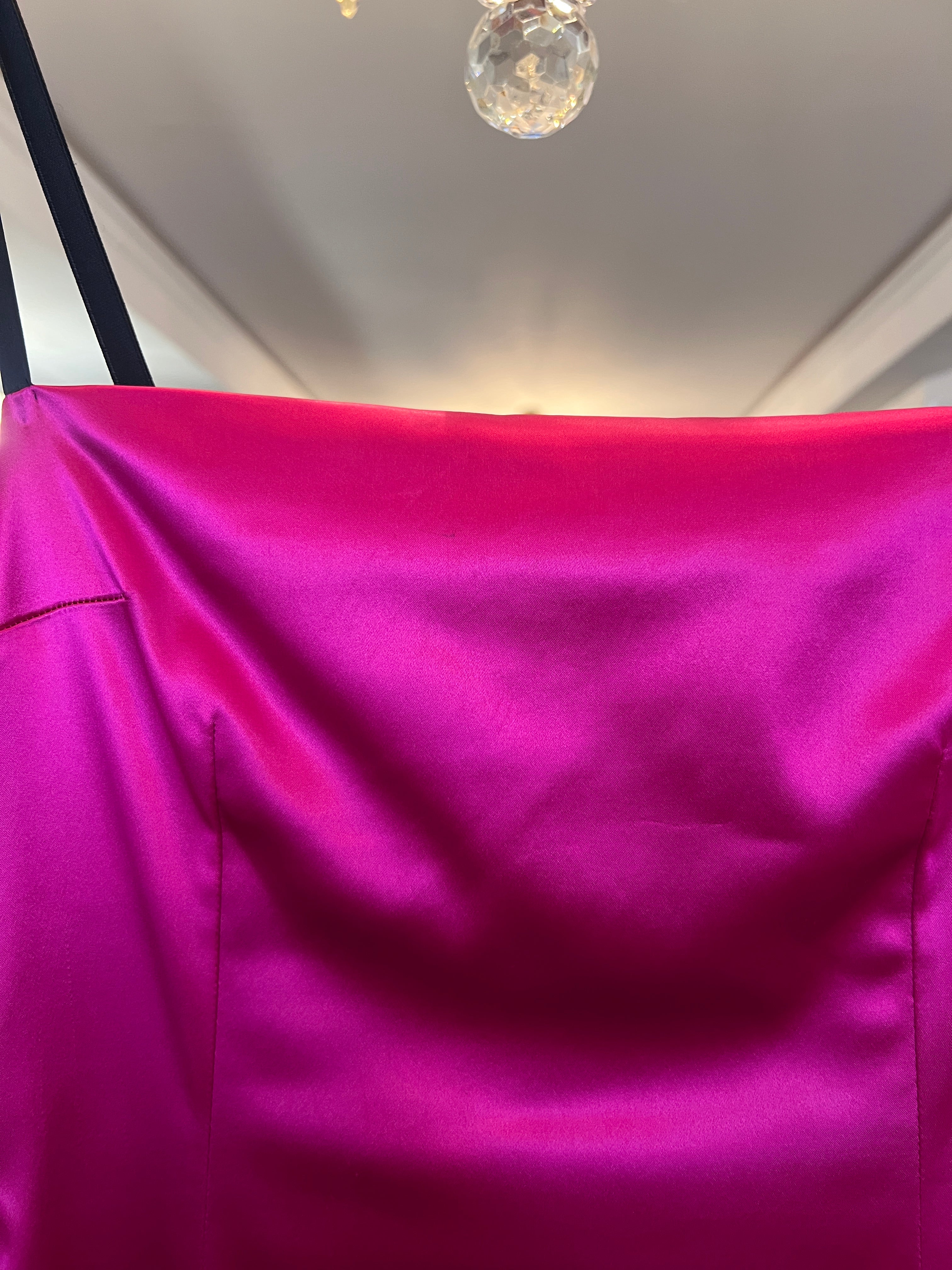 2000s Dolce & Gabbana Fuchsia Dress