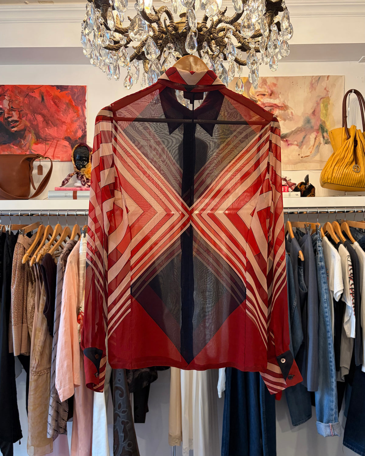 1990s Missoni Silk Top