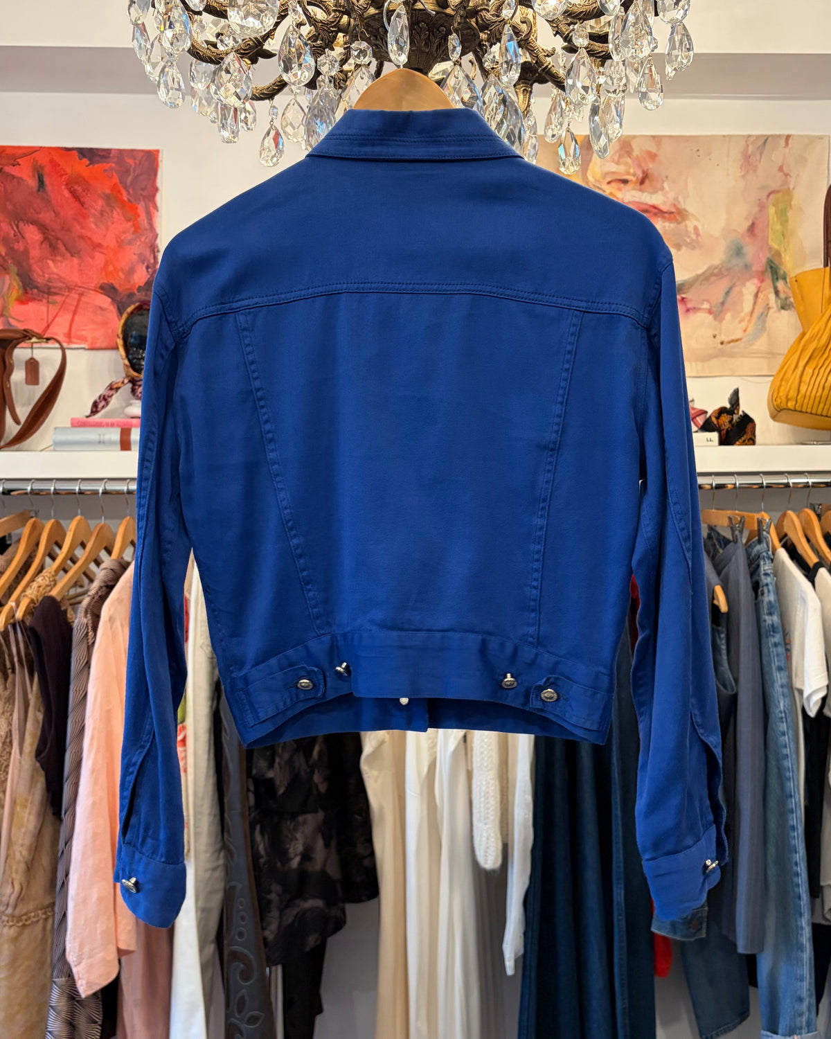 1990s Versace Cropped Jacket