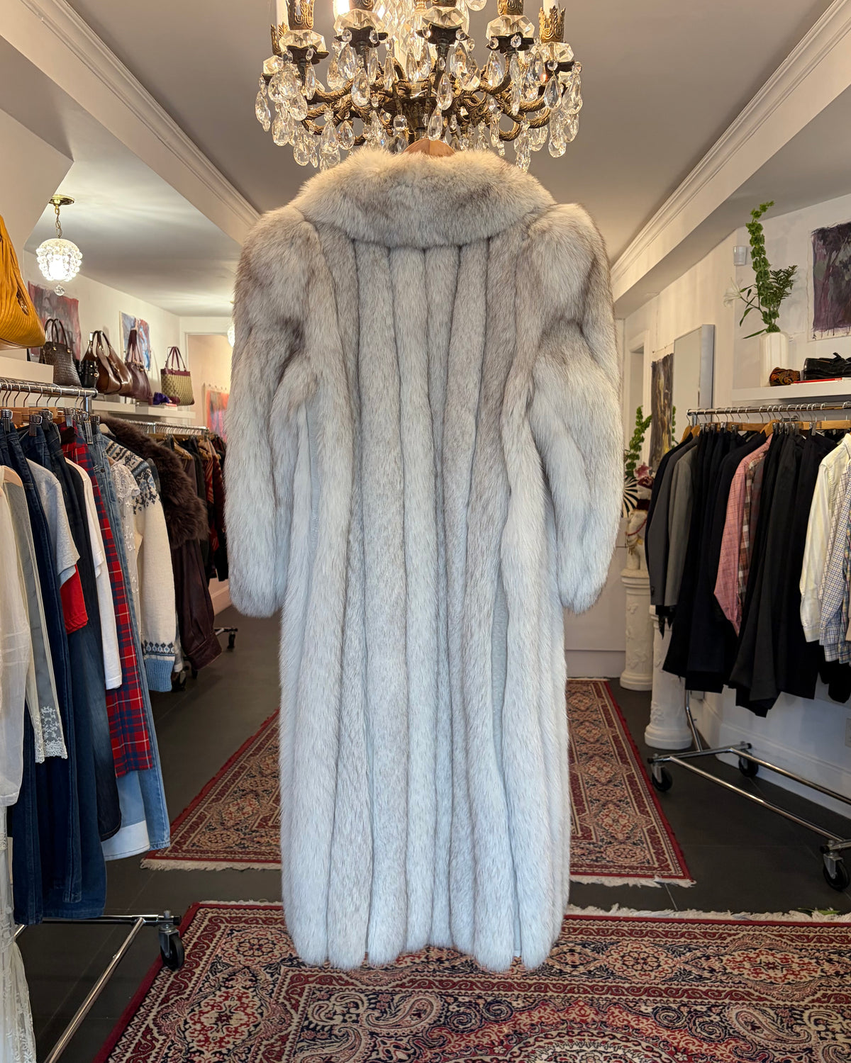 1970s Fox Fur Coat