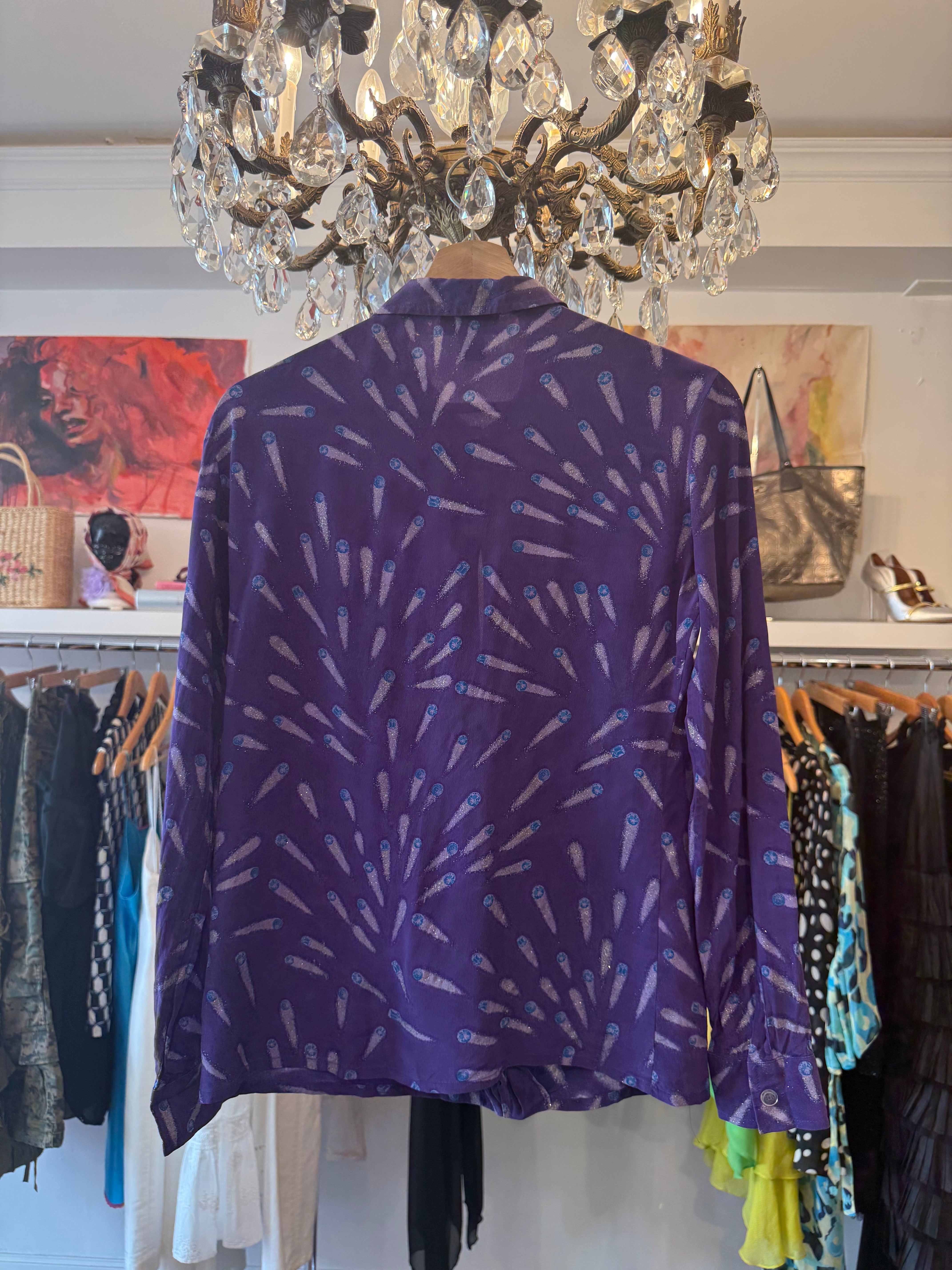 1990s Versace Silk Shirt