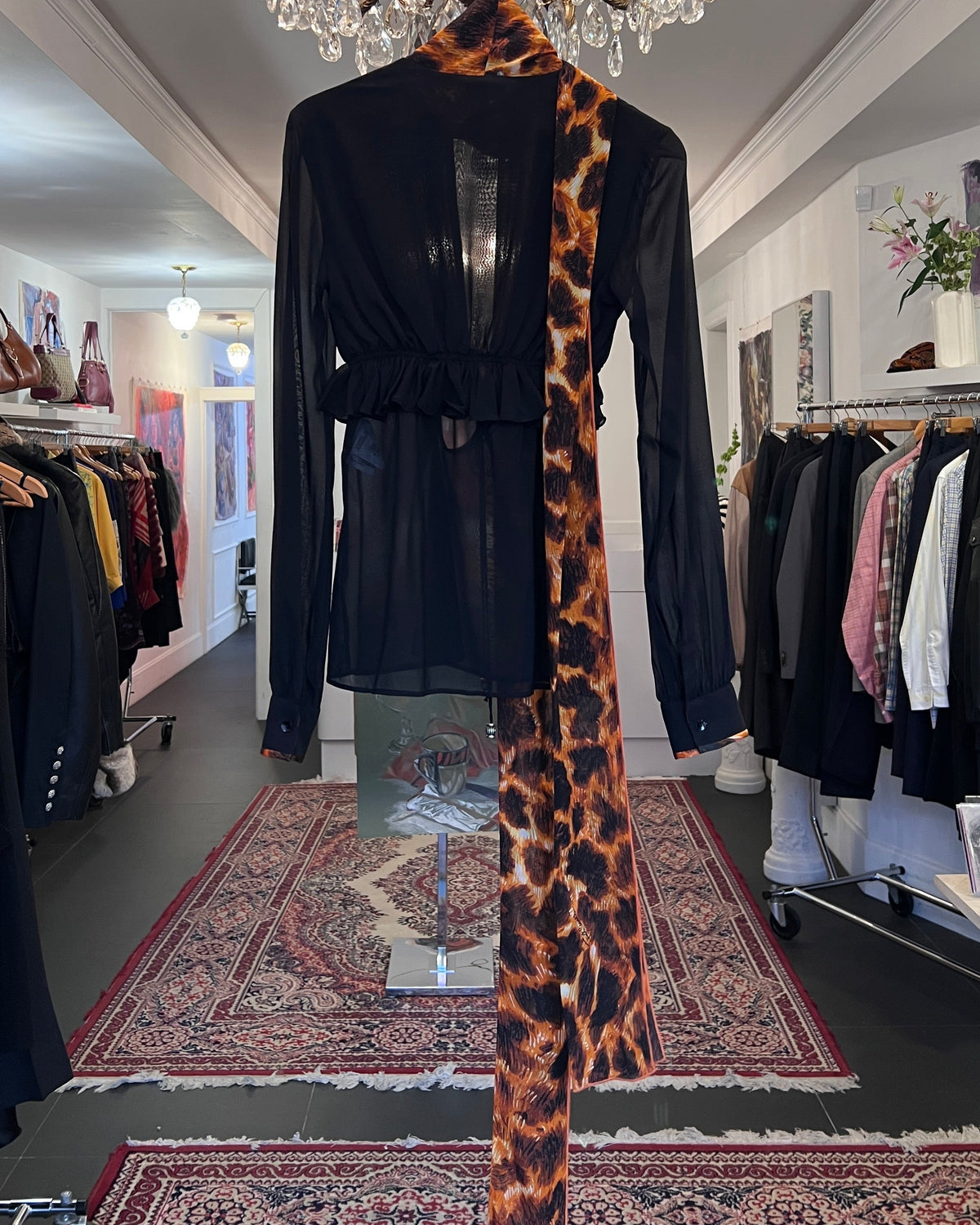 2000s Just Cavalli Silk Top