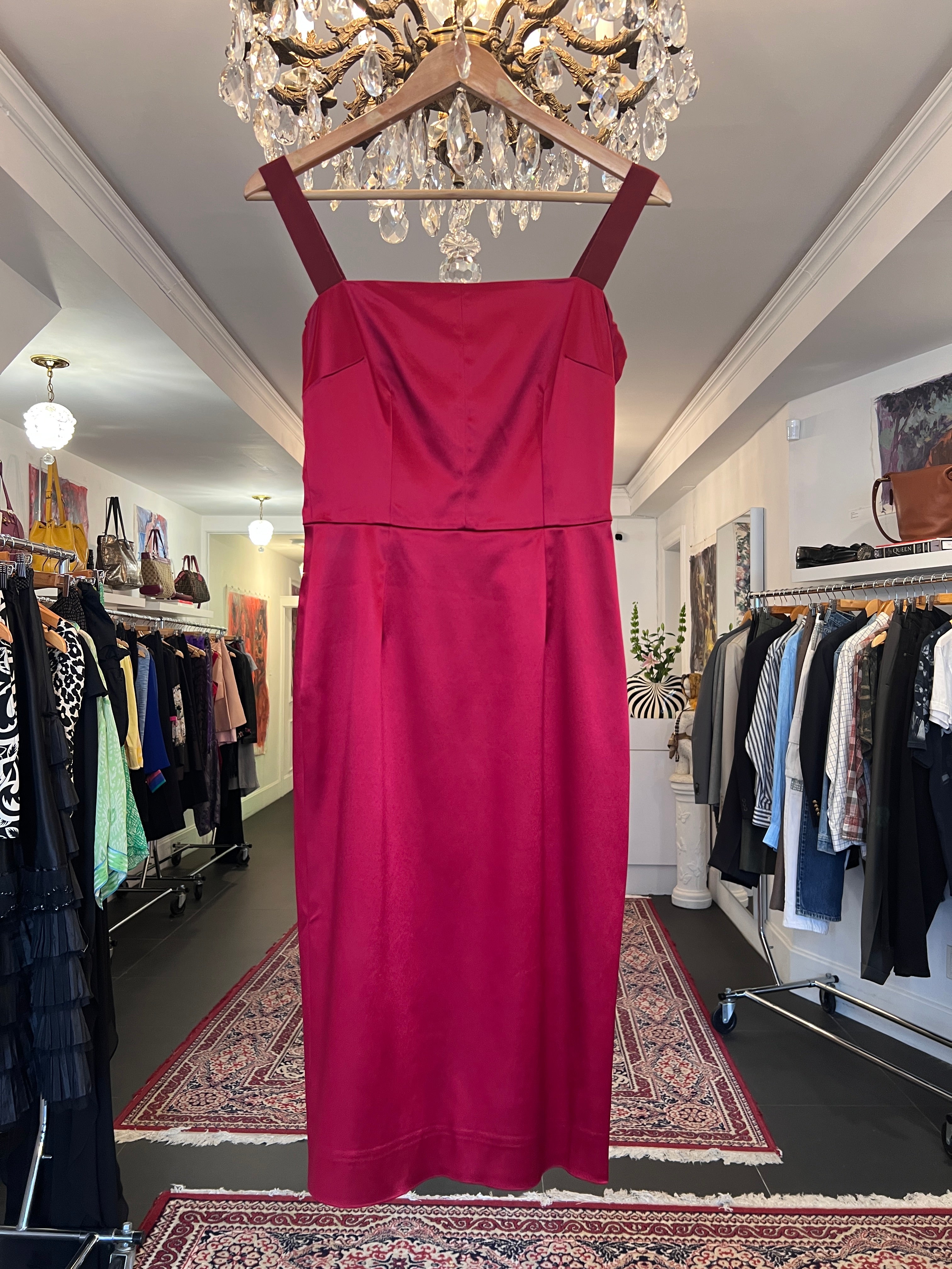2000s Dolce & Gabbana Red Dress