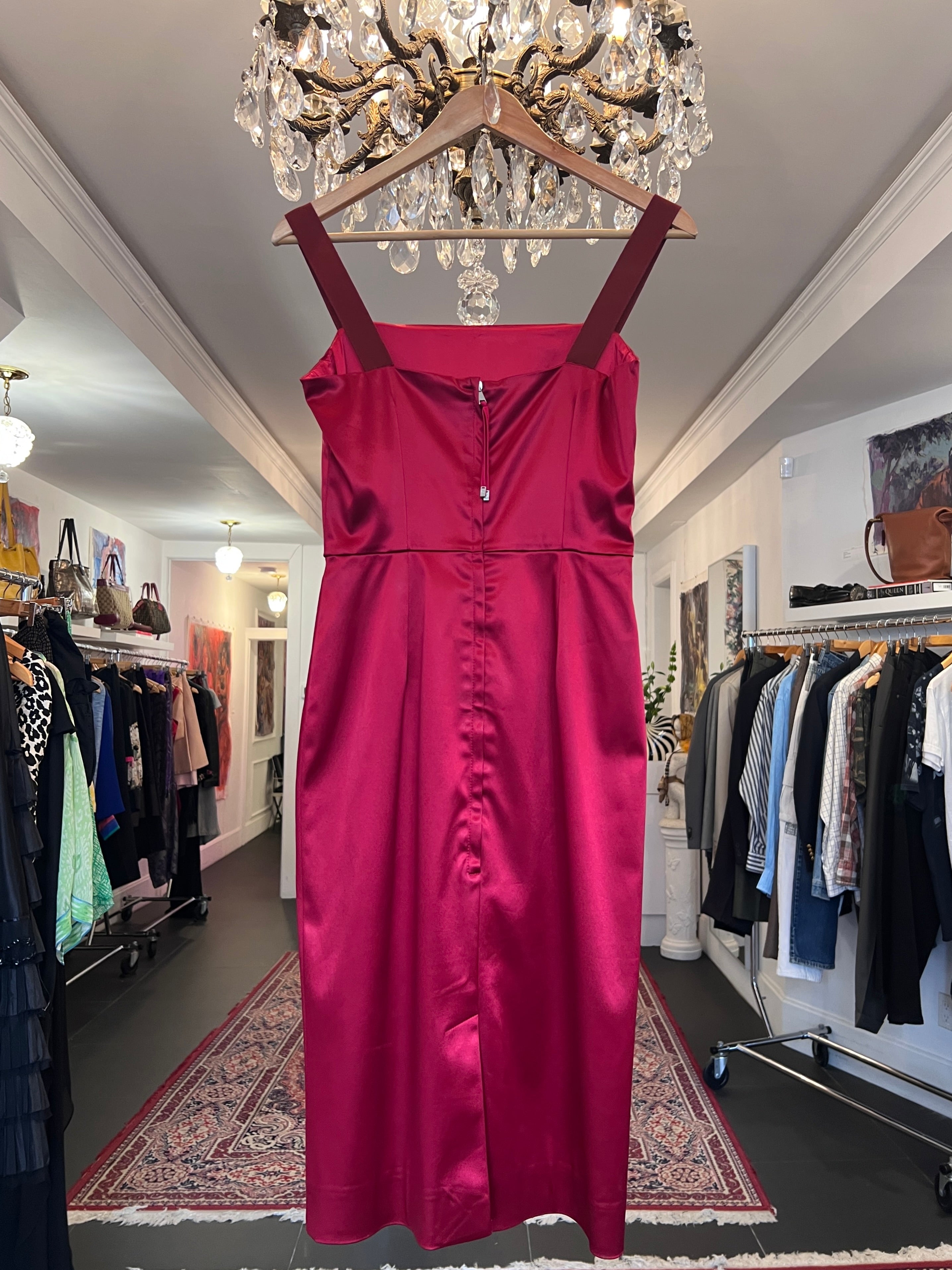 2000s Dolce & Gabbana Red Dress