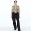 1960s Metallic Brocade Top