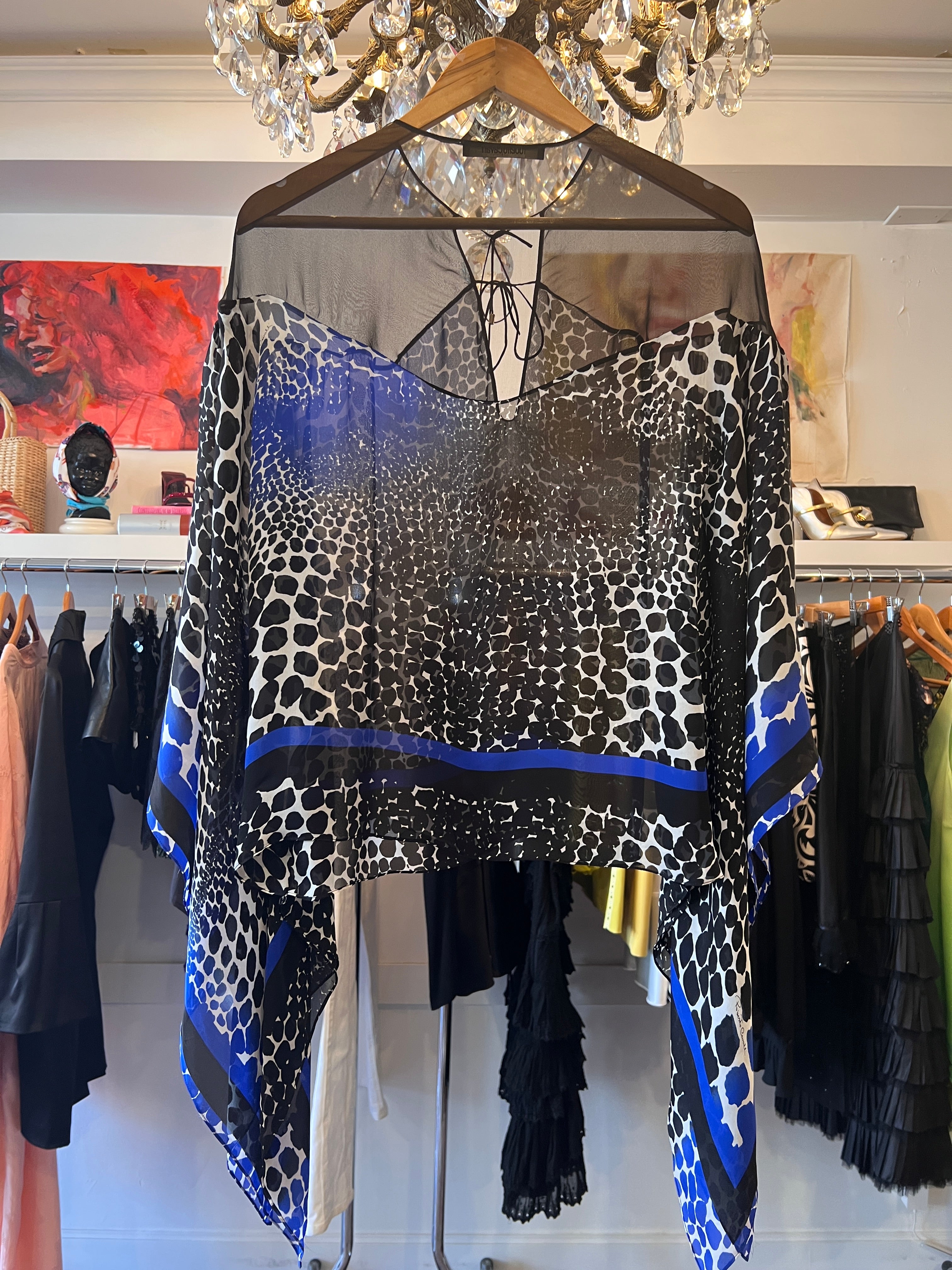 Spring 2005 Roberto Cavalli Silk Tunic