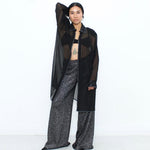 1970s Wide Leg Knit Pants
