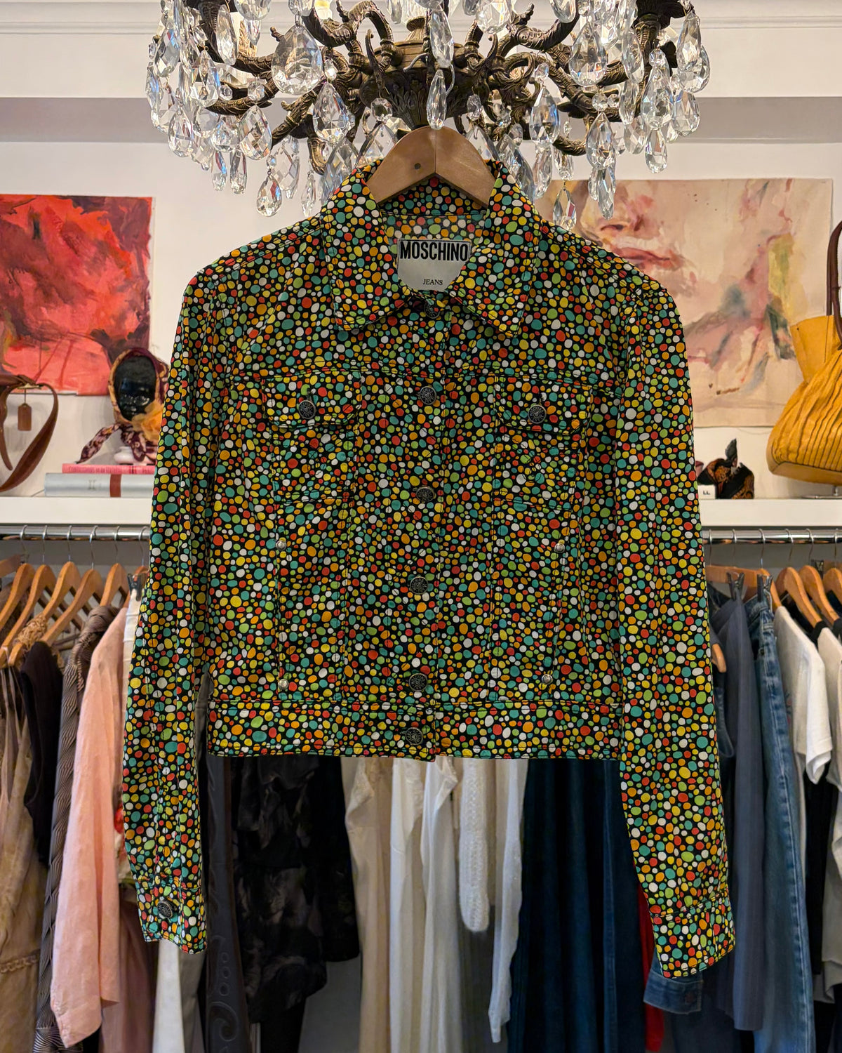 1990s Moschino Cropped Jacket