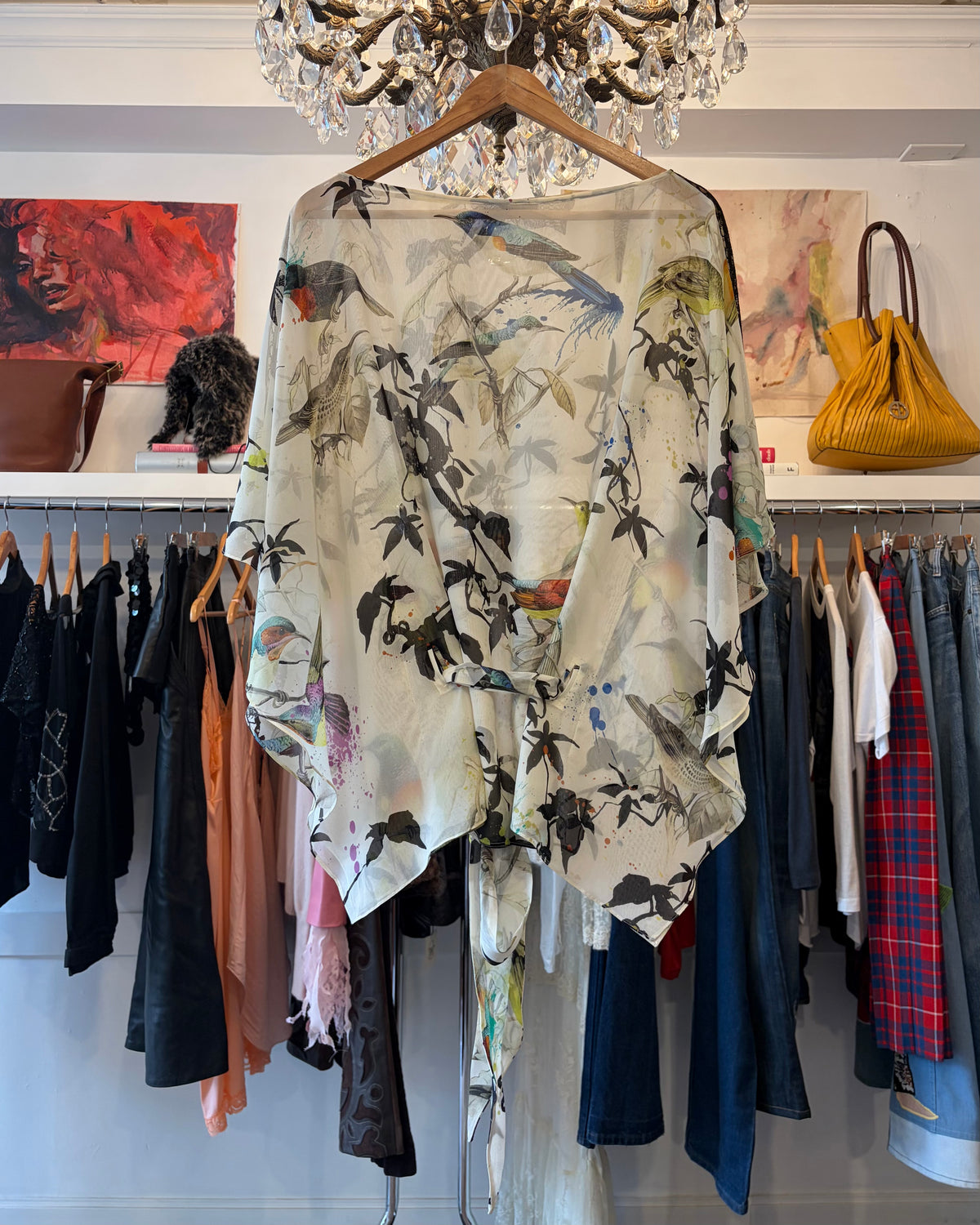 2005 Roberto Cavalli Silk Kaftan