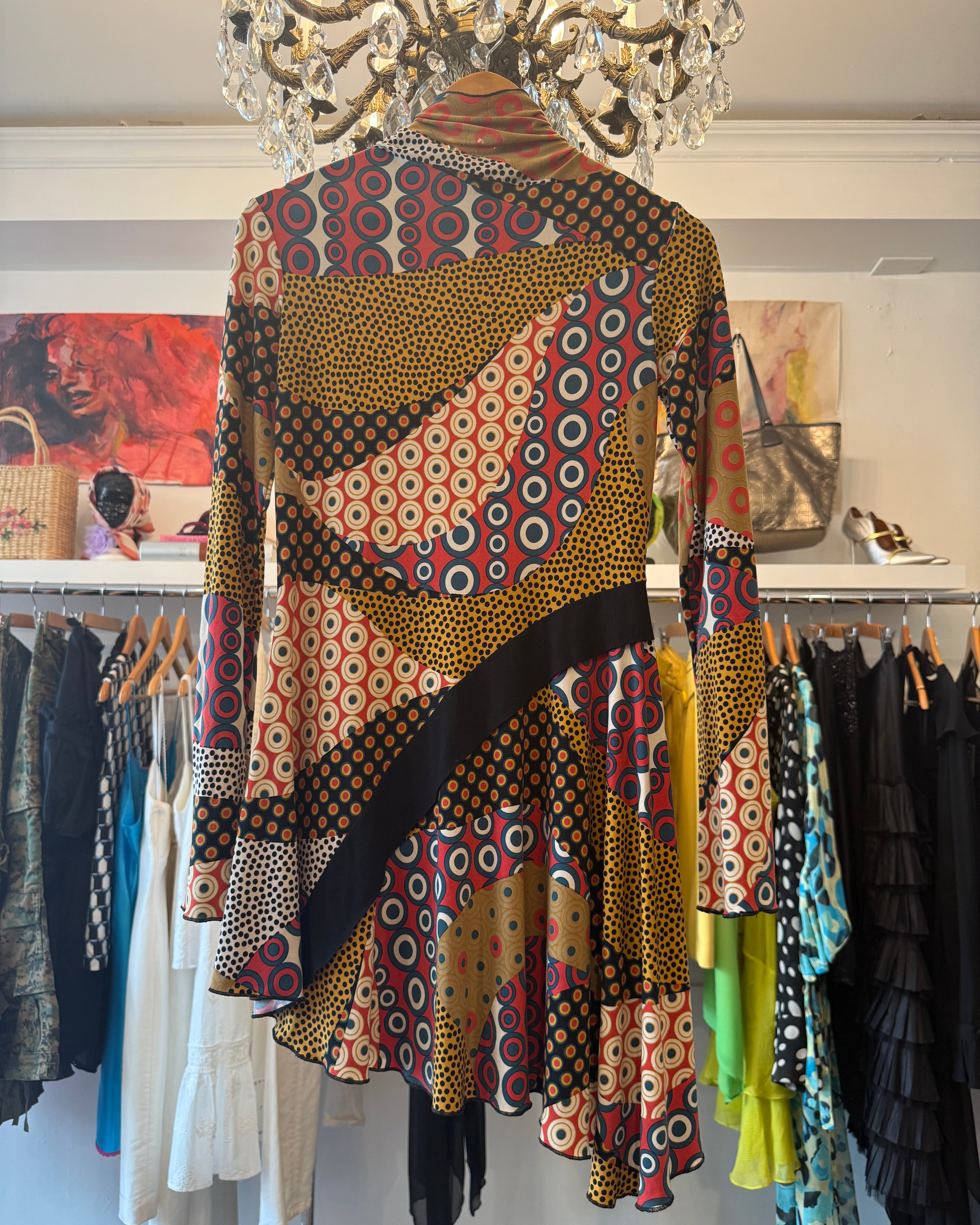 1980s Dinh Bá Dress