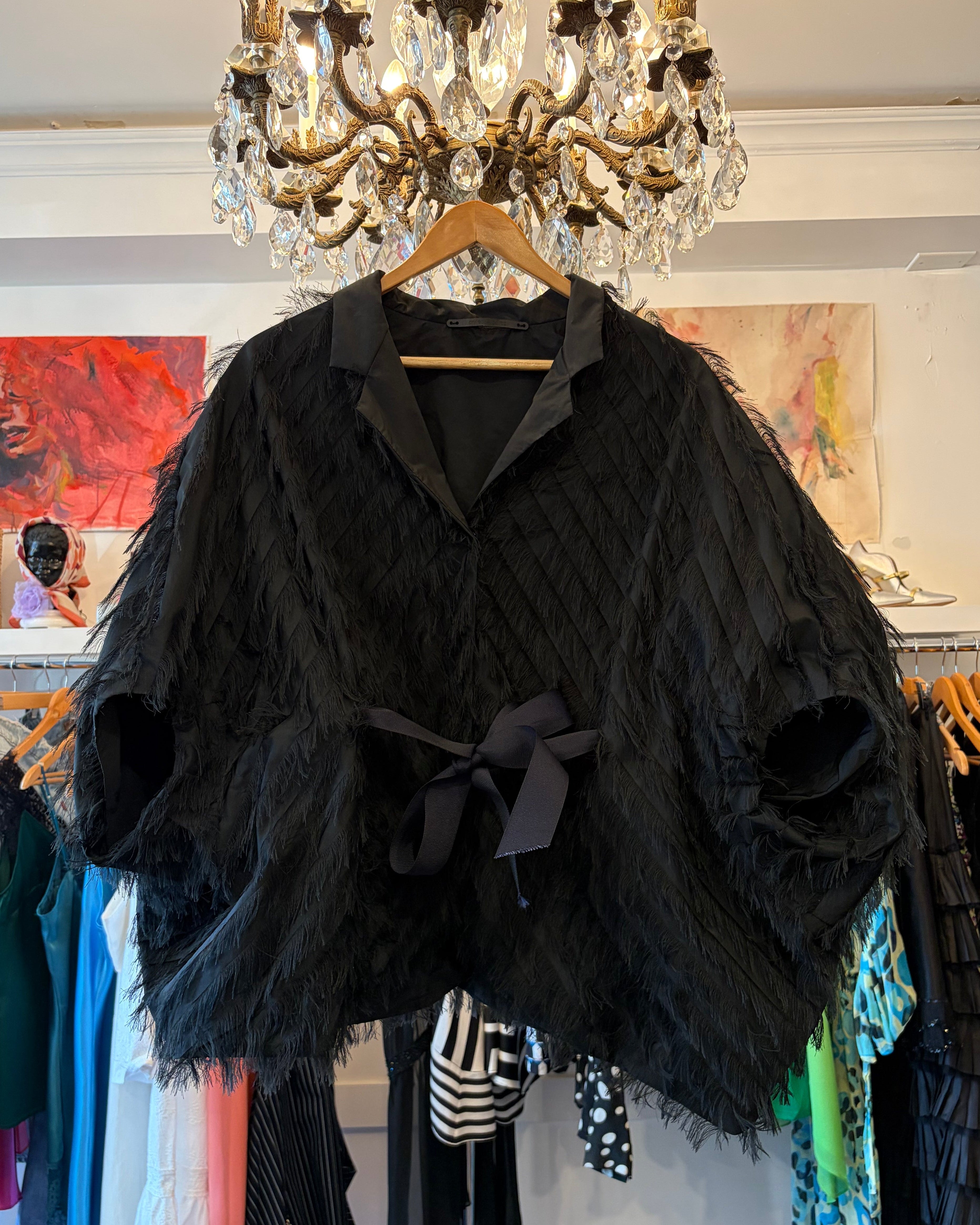 2000s Annette Gortz Eyelash Jacket