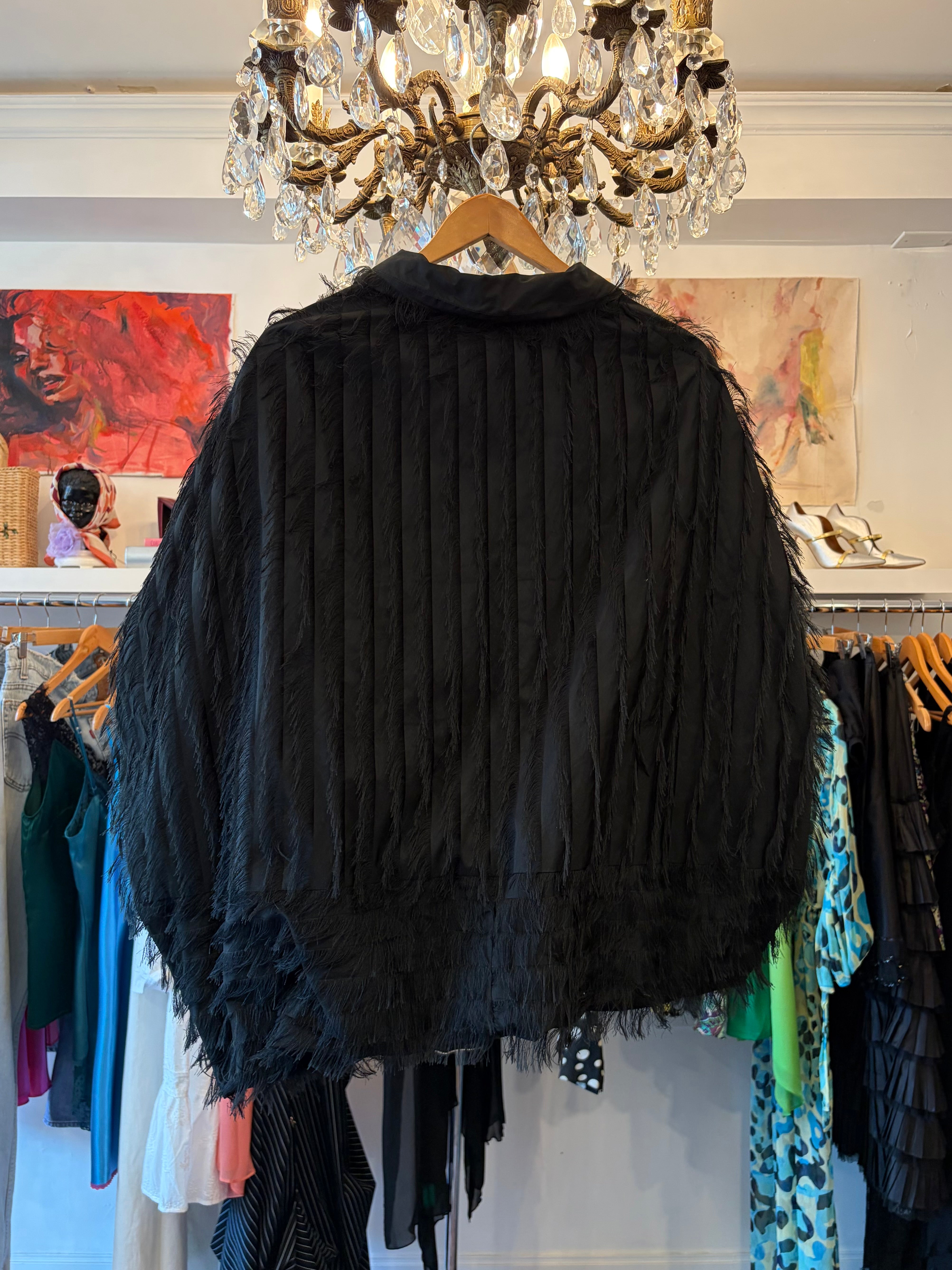 2000s Annette Gortz Eyelash Jacket