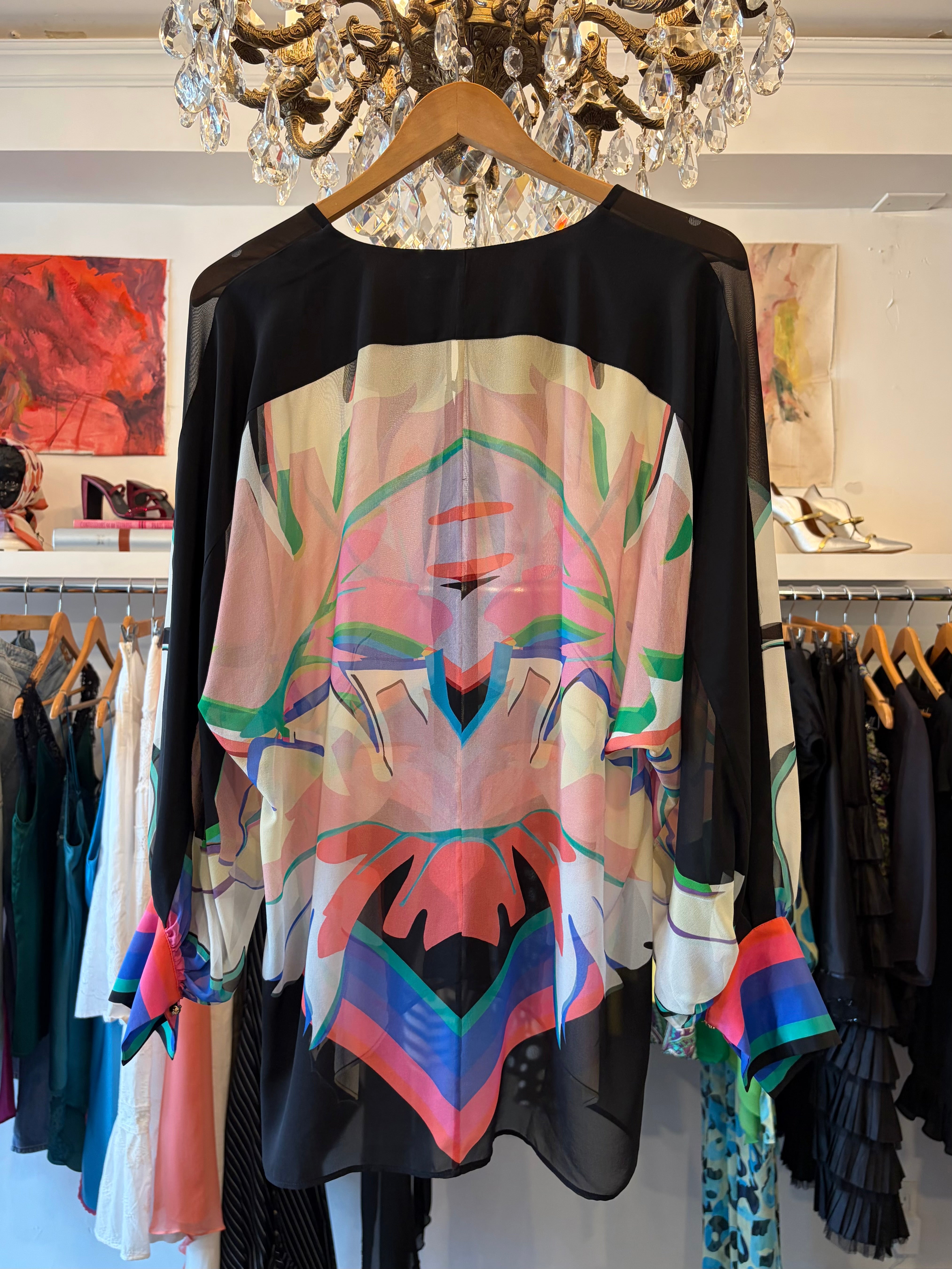 2023 Roberto Cavalli Silk Top
