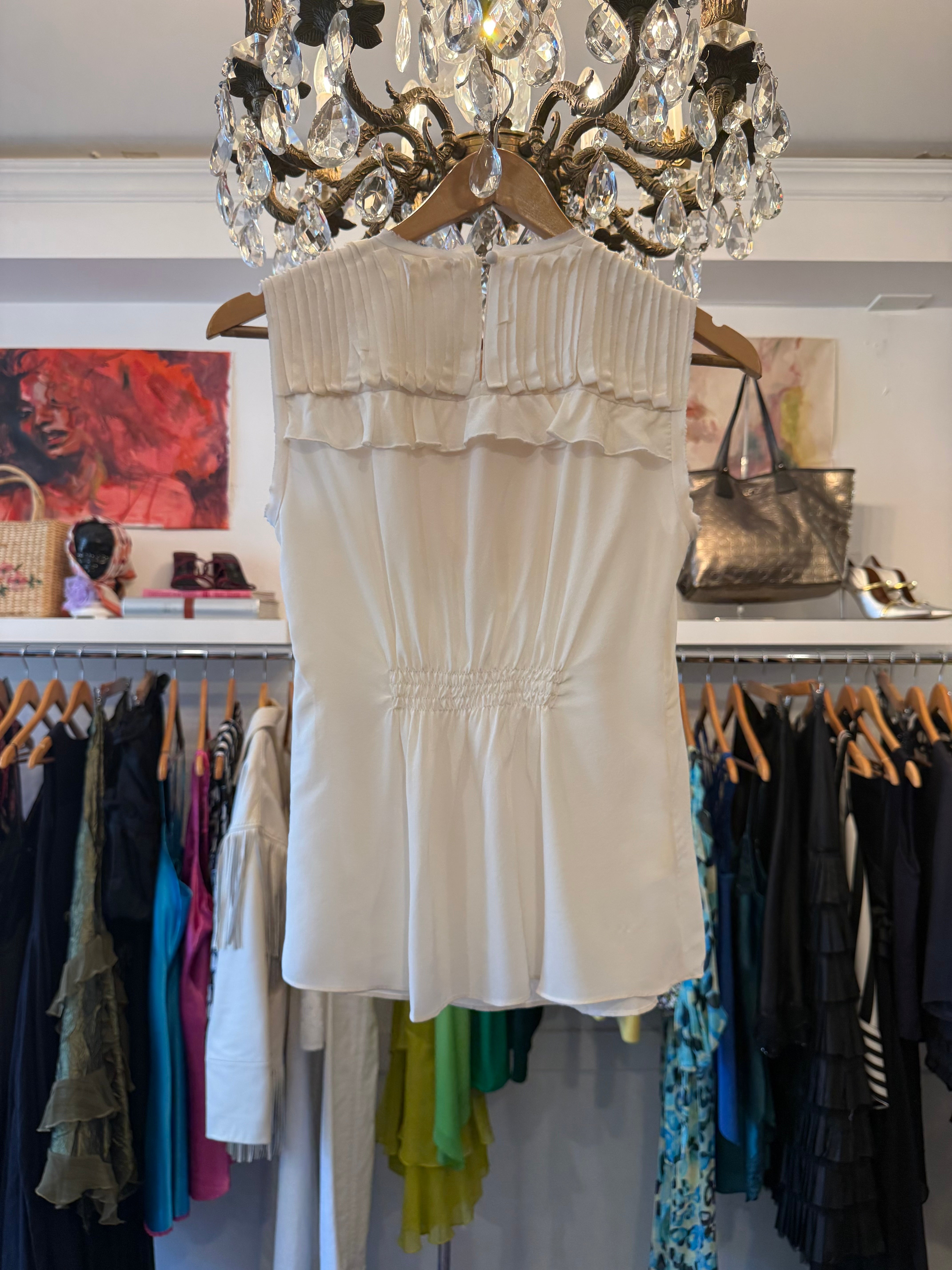 2000s BCBG Max Azria Silk Blouse