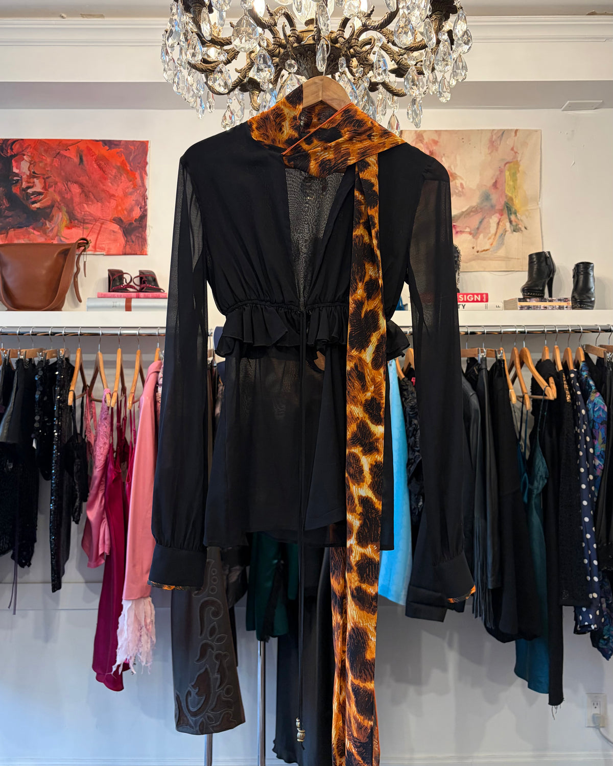 2000s Just Cavalli Silk Top