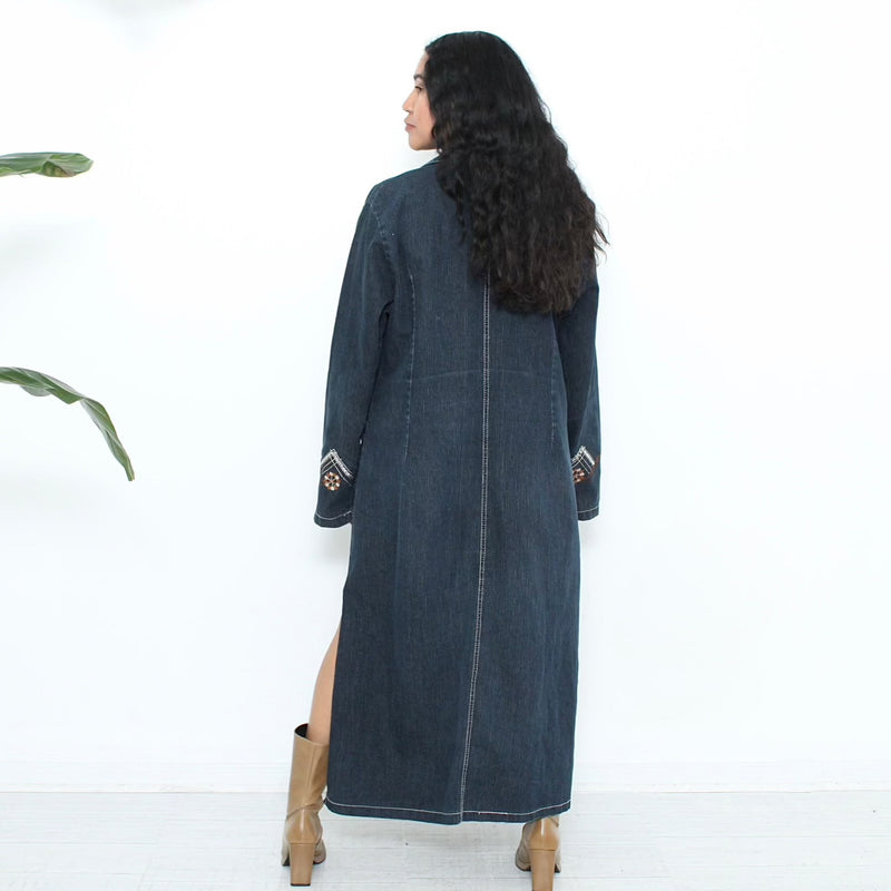 1990s Denim Duster