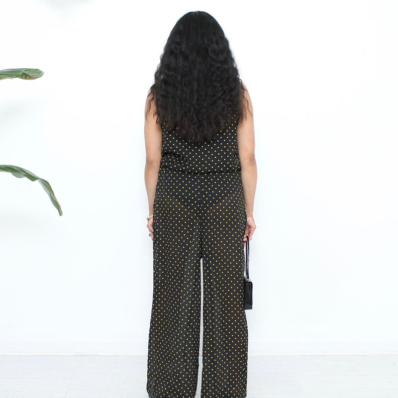 1980s Polka-Dot Pant Set
