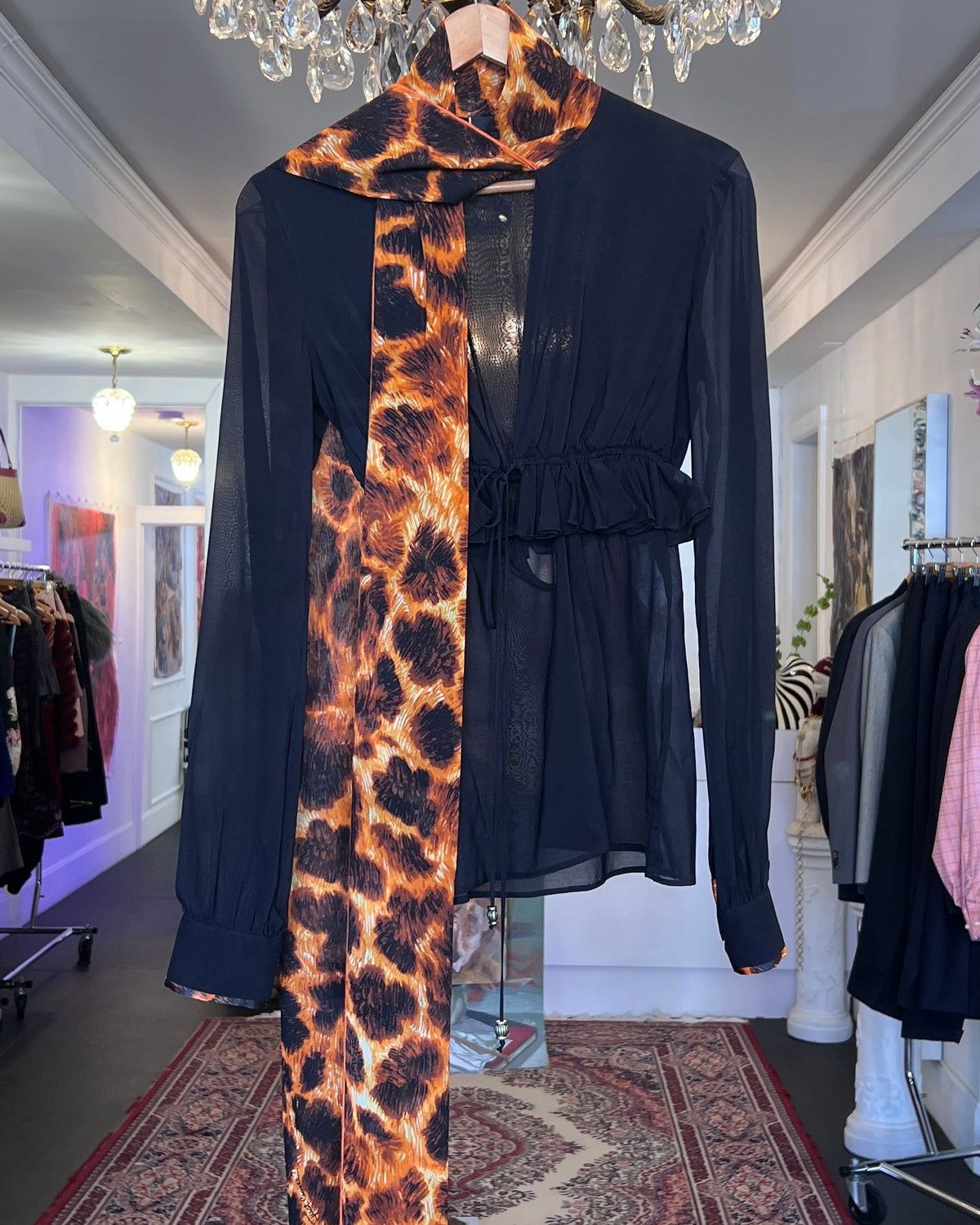 2000s Just Cavalli Silk Top