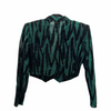 1980s Sparkly Cropped Blazer