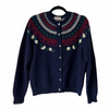 1980s Fairisle Wool Cardigan