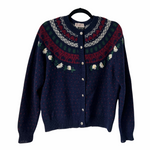 1980s Fairisle Wool Cardigan
