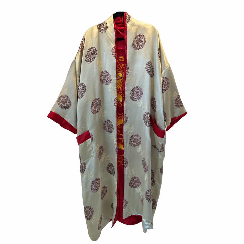 1960s Reversible Satin Duster