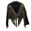 1980s Wool Fringe Jacket