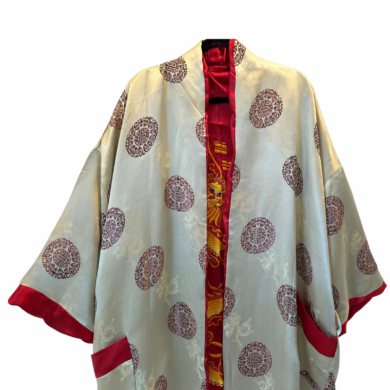 1960s Reversible Satin Duster