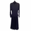 1980s Wool Maxi Dress