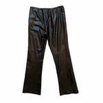 Y2K Black Leather Pants