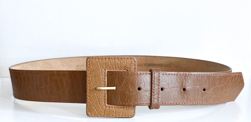 1980s Grainy Textured Belt