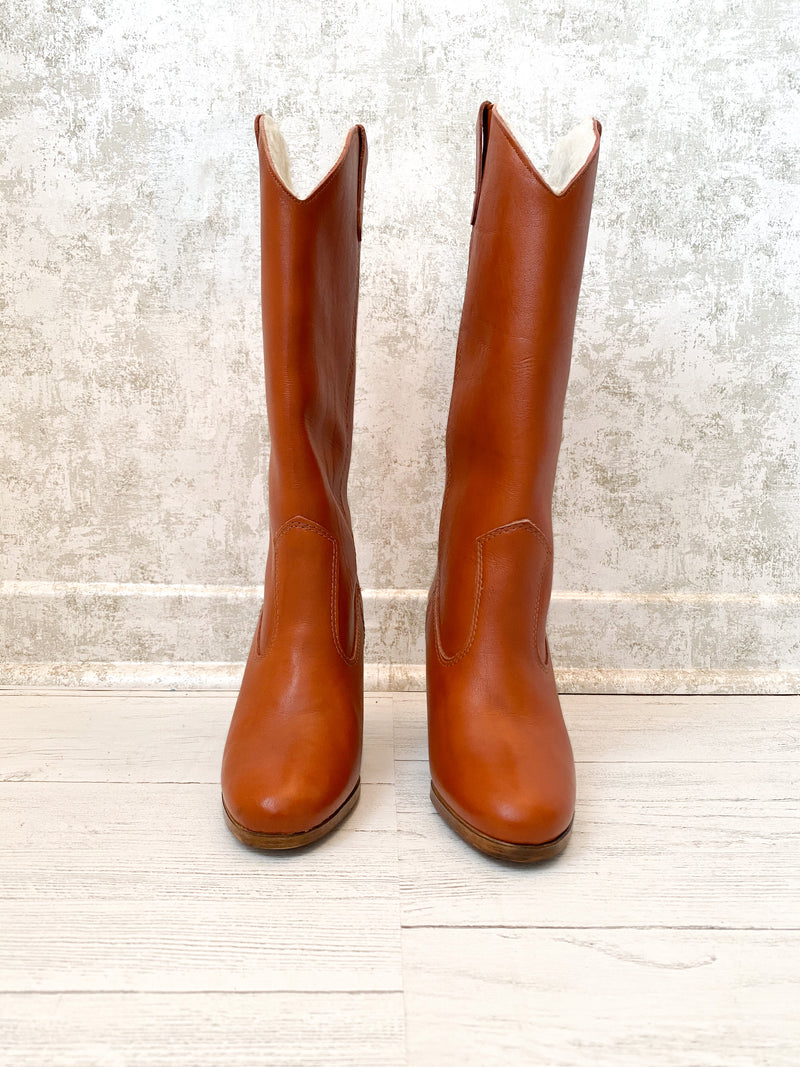 1970s Long Boots
