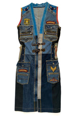 Reworked Denim Duster