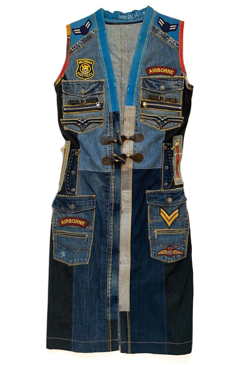 Reworked Denim Duster