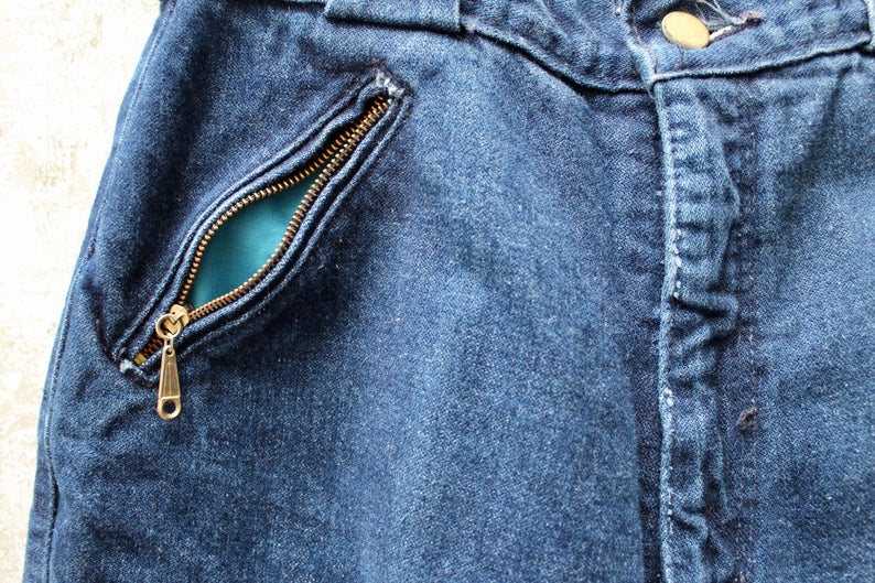 Vetements Women's Side-Zip Jeans in Blue | LN-CC®
