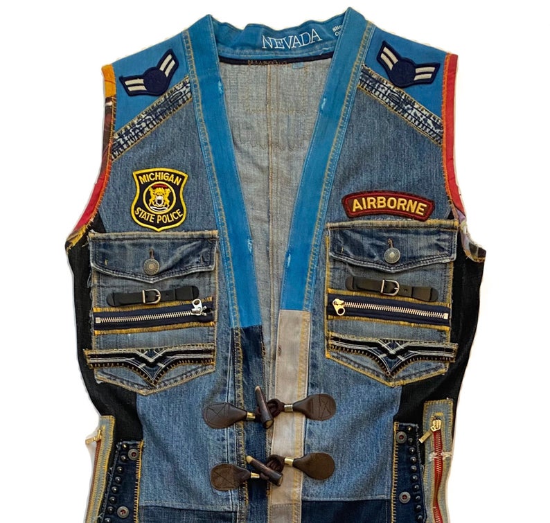 Reworked Denim Duster