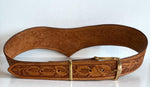 Wonder Woman Tooled Leather Belt