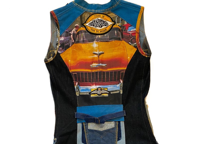 Reworked Denim Duster