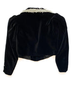 1970s Velvet Victorian Style Blazer