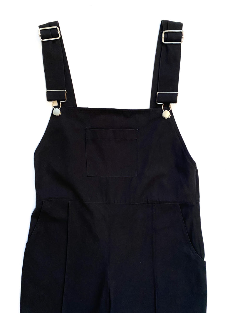 1990s Cropped Overalls