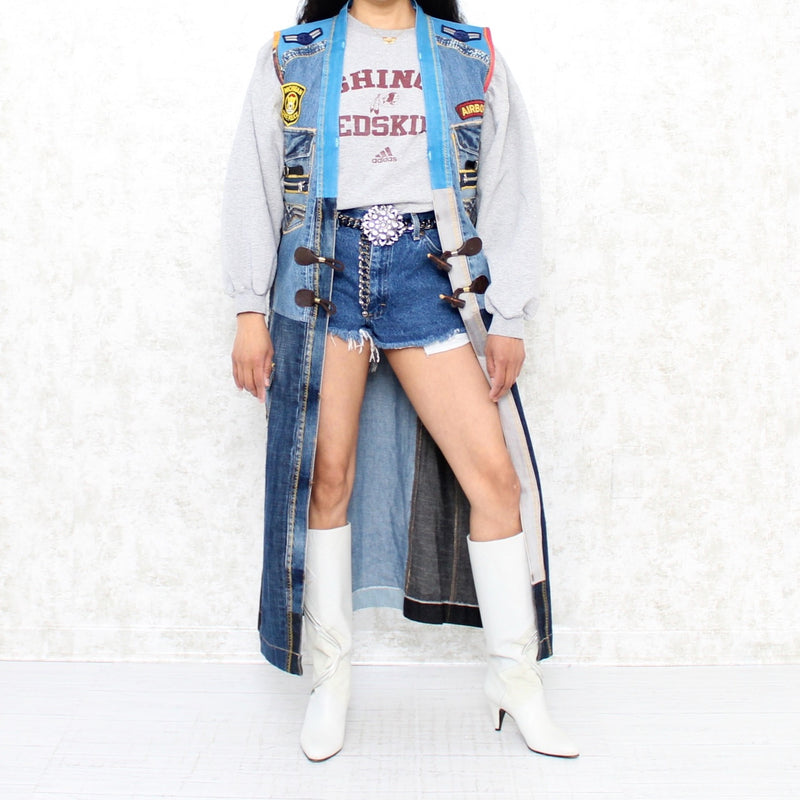 Reworked Denim Duster