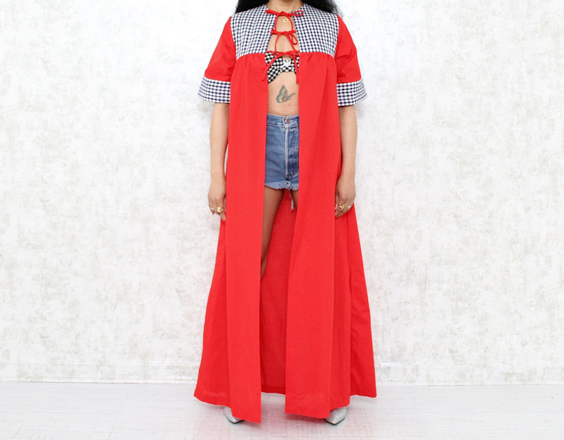 1960s Quilted Duster