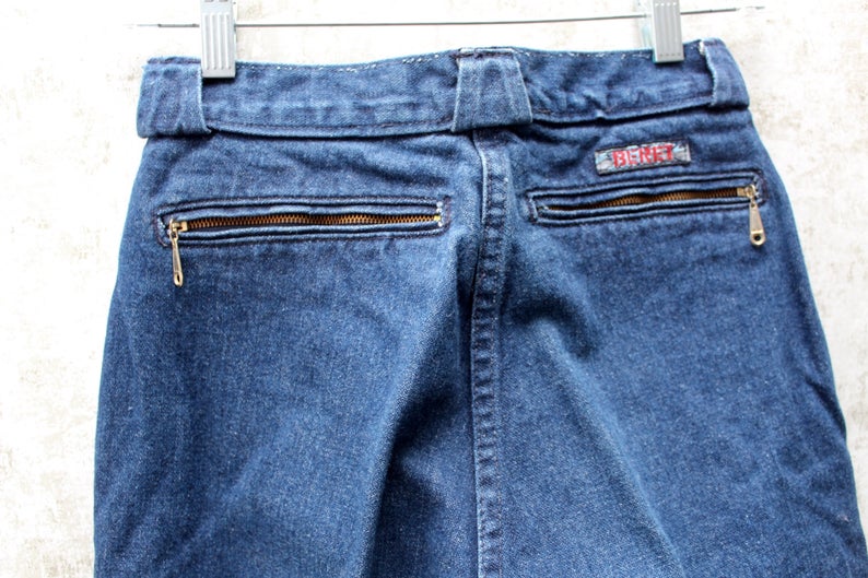 Zipper jeans best sale from the 80's