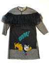 Vintage Tulle Bat Girl Dress