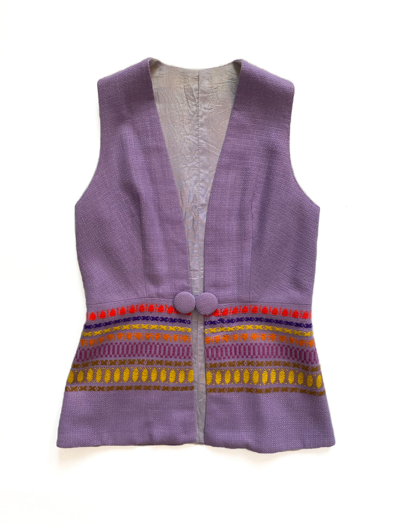 1960s Embroidered Three- Piece Set