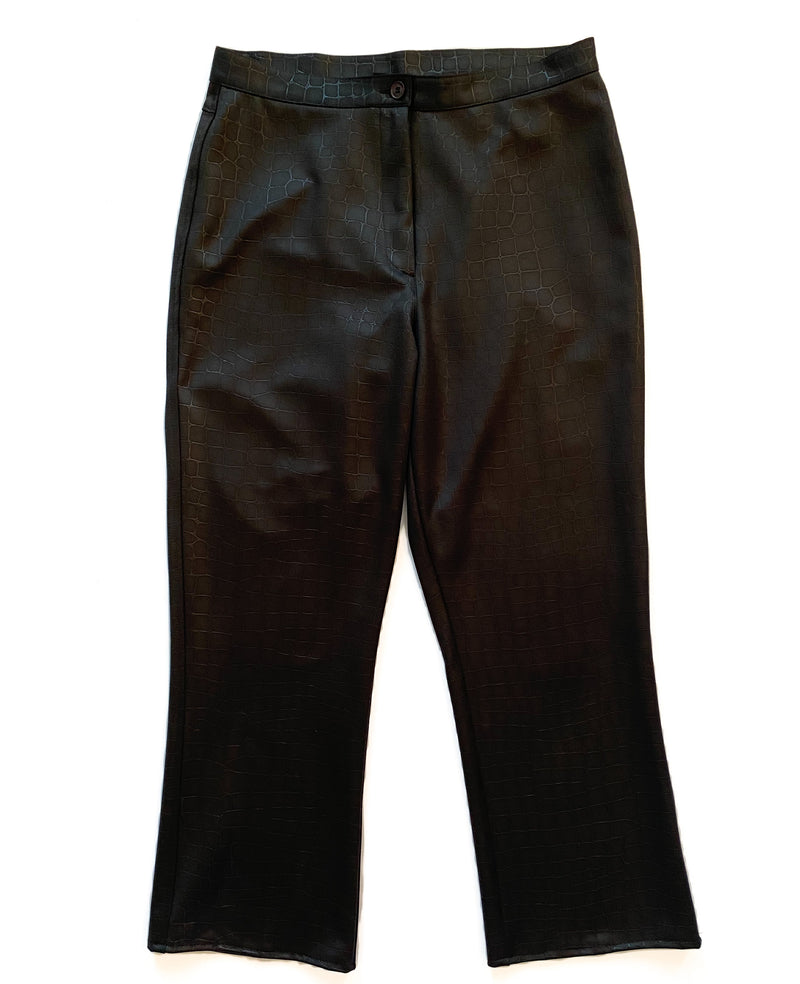 1970s Cropped Pants and Shirt Set