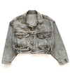 1980s Acid Wash Jean Jacket